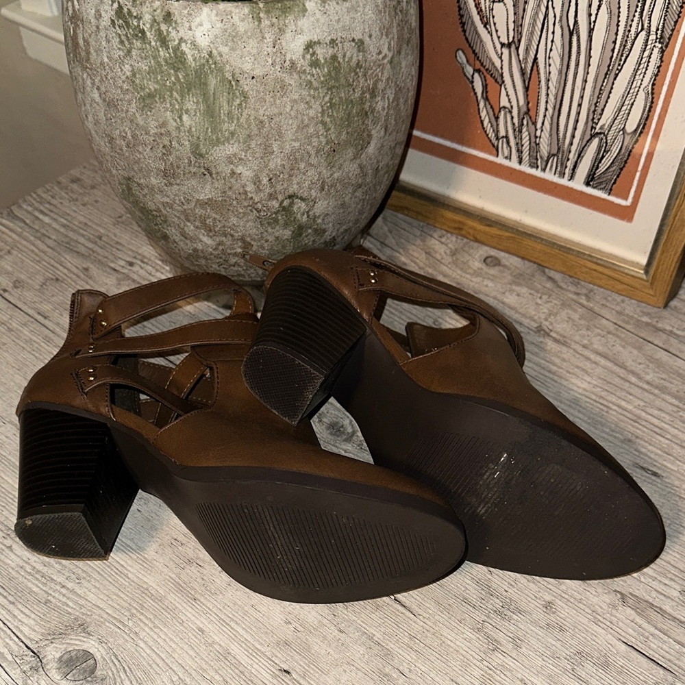 Brown Ankle Boots - Picture 7 of 7